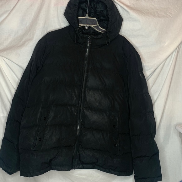 Guess puffer 60%down hooded coat
